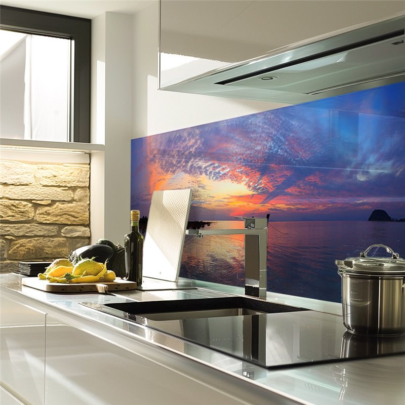 Glas Küchenrückwand 6 mm ESG Motive KRWM-0397