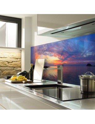 Glas Küchenrückwand 6 mm ESG Motive KRWM-0397