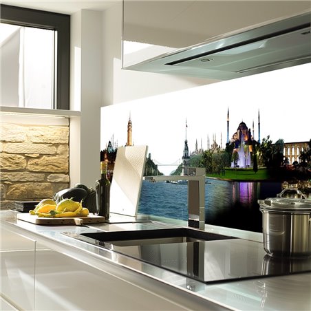 Glas Küchenrückwand 6 mm ESG Motive KRWM-0398