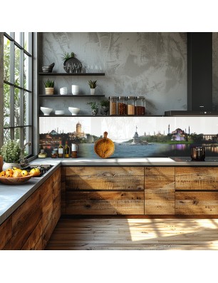 Glas Küchenrückwand 6 mm ESG Motive KRWM-0398