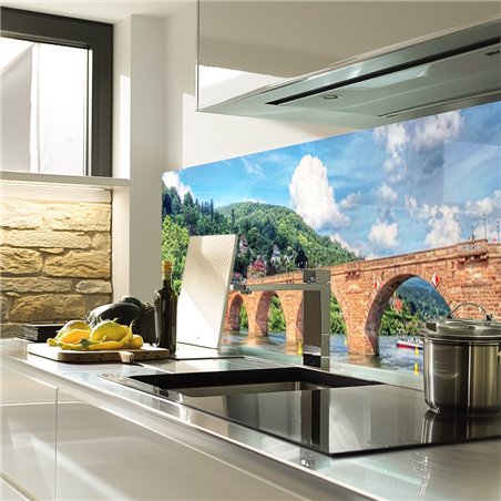 Glas Küchenrückwand 6 mm ESG Motive KRWM-0401