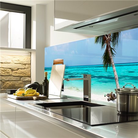 Glas Küchenrückwand 6 mm ESG Motive KRWM-0406