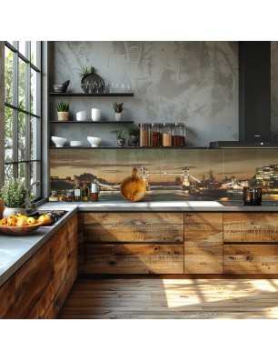 Glas Küchenrückwand 6 mm ESG Motive KRWM-0408