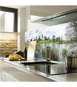 Glas Küchenrückwand 6 mm ESG Motive KRWM-0417