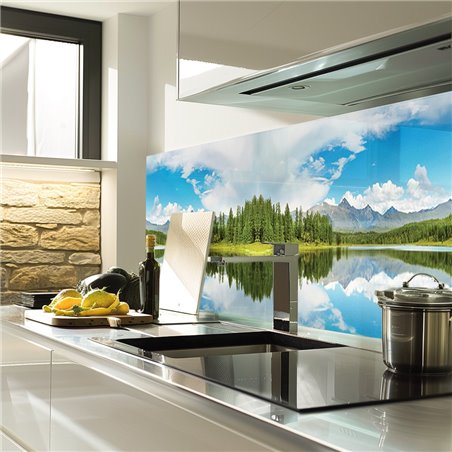 Glas Küchenrückwand 6 mm ESG Motive KRWM-0420