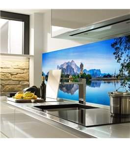 Glas Küchenrückwand 6 mm ESG Motive KRWM-0422