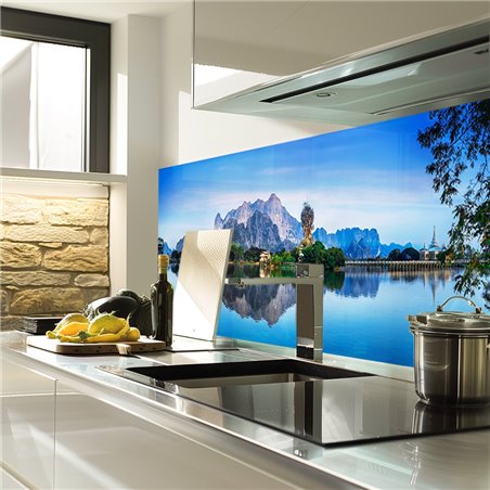 Glas Küchenrückwand 6 mm ESG Motive KRWM-0422