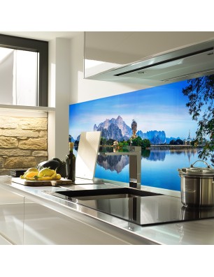 Glas Küchenrückwand 6 mm ESG Motive KRWM-0422