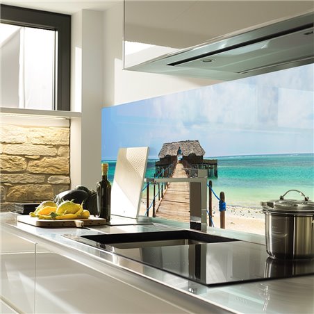 Glas Küchenrückwand 6 mm ESG Motive KRWM-0424