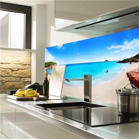 Glas Küchenrückwand 6 mm ESG Motive KRWM-0432