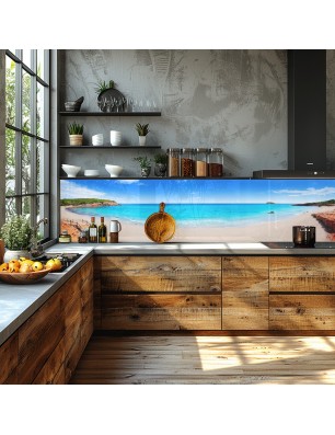 Glas Küchenrückwand 6 mm ESG Motive KRWM-0432