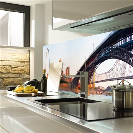 Glas Küchenrückwand 6 mm ESG Motive KRWM-0433