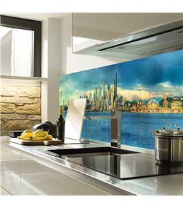 Glas Küchenrückwand 6 mm ESG Motive KRWM-0437