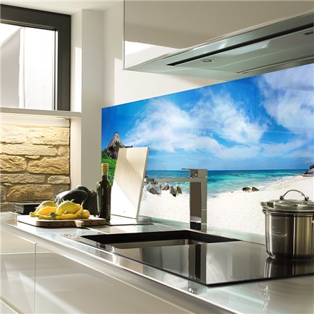 Glas Küchenrückwand 6 mm ESG Motive KRWM-0438