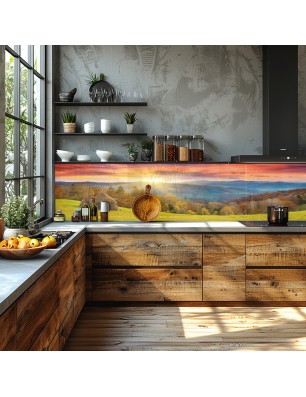 Glas Küchenrückwand 6 mm ESG Motive KRWM-0442