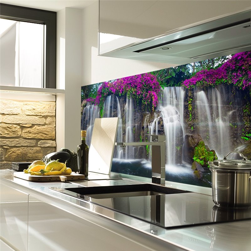 Glas Küchenrückwand 6 mm ESG Motive KRWM-0446