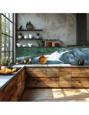 Glas Küchenrückwand 6 mm ESG Motive KRWM-0448