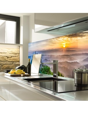 Glas Küchenrückwand 6 mm ESG Motive KRWM-0449