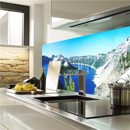 Glas Küchenrückwand 6 mm ESG Motive KRWM-0456