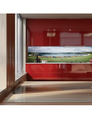 Glas Küchenrückwand 6 mm ESG Motive KRWM-0461