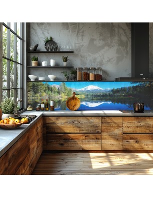 Glas Küchenrückwand 6 mm ESG Motive KRWM-0465