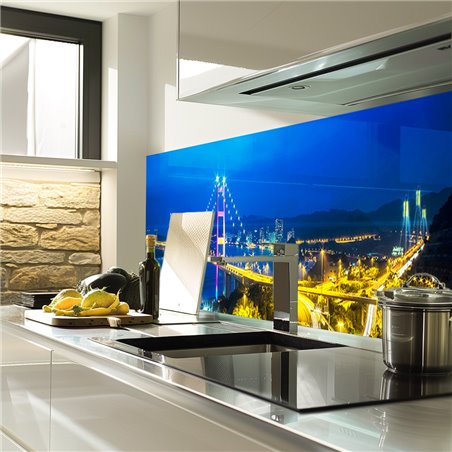 Glas Küchenrückwand 6 mm ESG Motive KRWM-0466