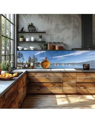 Glas Küchenrückwand 6 mm ESG Motive KRWM-0467