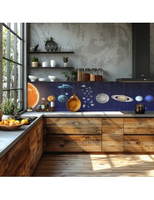 Glas Küchenrückwand 6 mm ESG Motive KRWM-0471