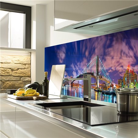 Glas Küchenrückwand 6 mm ESG Motive KRWM-0475