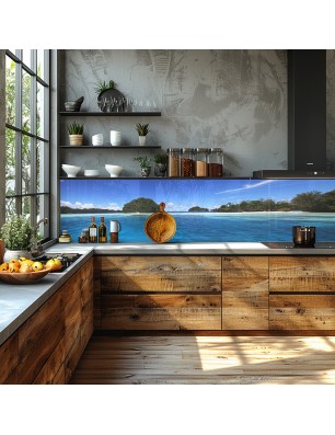 Glas Küchenrückwand 6 mm ESG Motive KRWM-0477