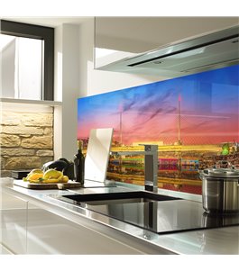 Glas Küchenrückwand 6 mm ESG Motive KRWM-0487