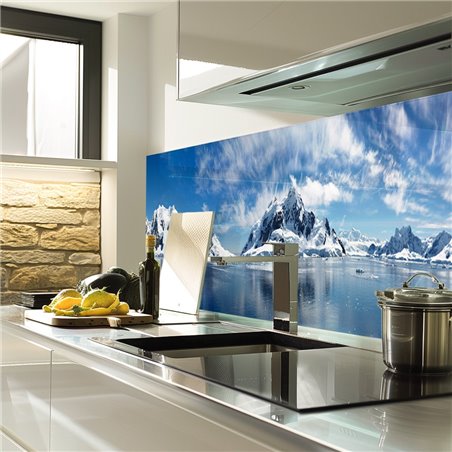 Glas Küchenrückwand 6 mm ESG Motive KRWM-0488