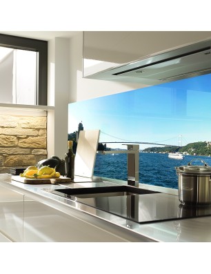 Glas Küchenrückwand 6 mm ESG Motive KRWM-0489