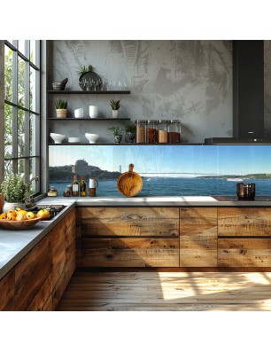 Glas Küchenrückwand 6 mm ESG Motive KRWM-0489