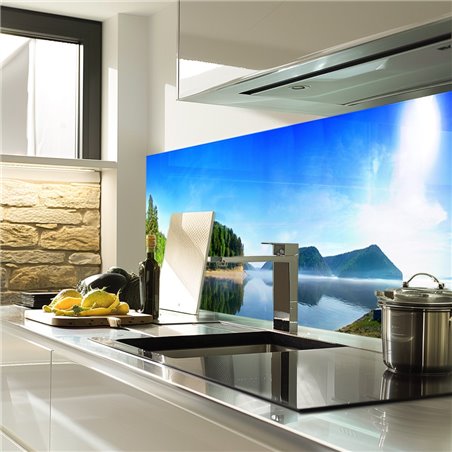 Glas Küchenrückwand 6 mm ESG Motive KRWM-0491