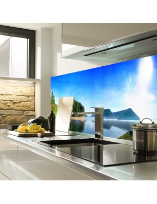 Glas Küchenrückwand 6 mm ESG Motive KRWM-0491