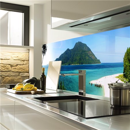 Glas Küchenrückwand 6 mm ESG Motive KRWM-0492