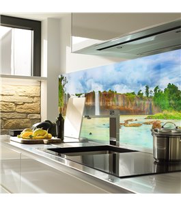 Glas Küchenrückwand 6 mm ESG Motive KRWM-0494