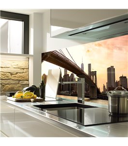 Glas Küchenrückwand 6 mm ESG Motive KRWM-0496