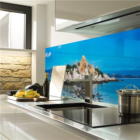 Glas Küchenrückwand 6 mm ESG Motive KRWM-0497