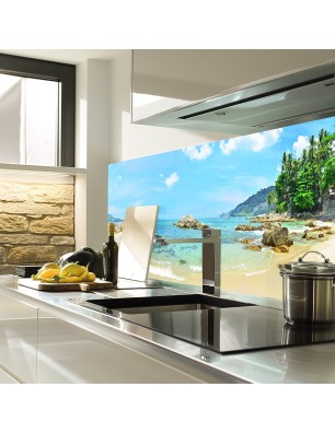 Glas Küchenrückwand 6 mm ESG Motive KRWM-0499