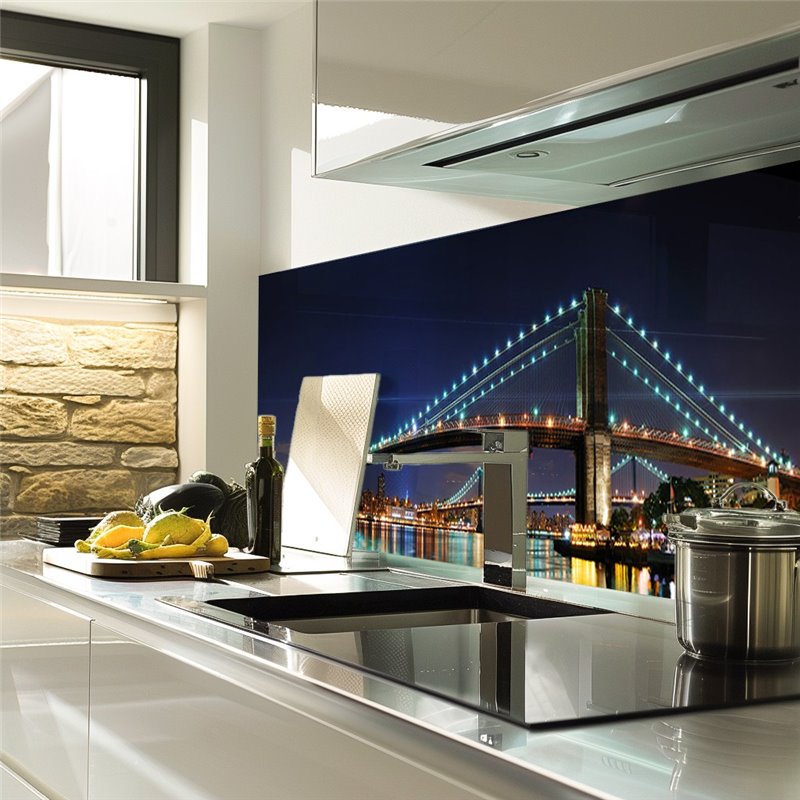 Glas Küchenrückwand 6 mm ESG Motive KRWM-0500