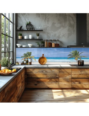 Glas Küchenrückwand 6 mm ESG Motive KRWM-0501