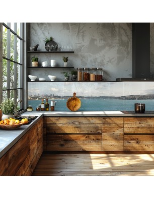 Glas Küchenrückwand 6 mm ESG Motive KRWM-0502