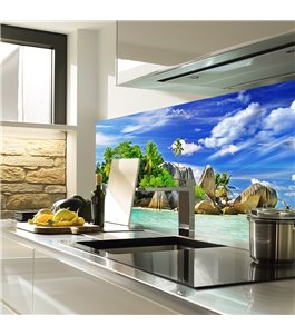 Glas Küchenrückwand 6 mm ESG Motive KRWM-0508