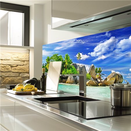 Glas Küchenrückwand 6 mm ESG Motive KRWM-0508