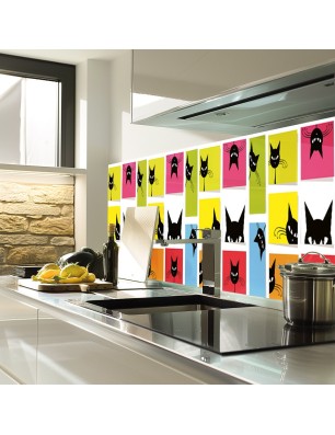 Glas Küchenrückwand 6 mm ESG Motive KRWM-0509