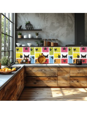 Glas Küchenrückwand 6 mm ESG Motive KRWM-0509