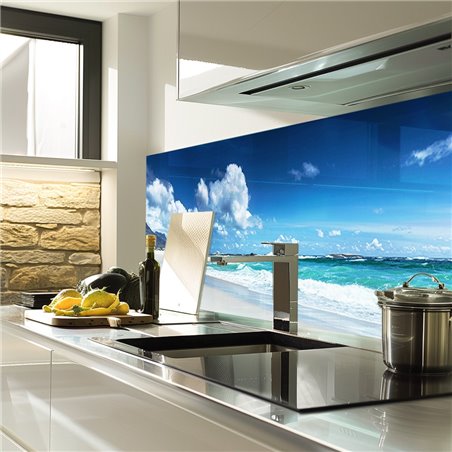 Glas Küchenrückwand 6 mm ESG Motive KRWM-0512