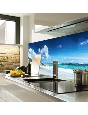 Glas Küchenrückwand 6 mm ESG Motive KRWM-0512